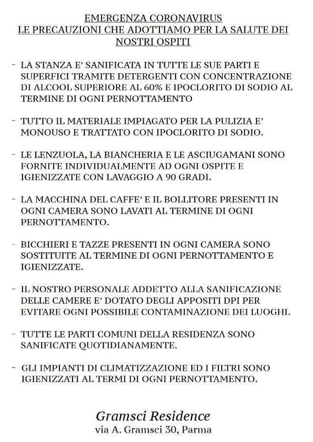 Gramsci Residence Parma Buitenkant foto